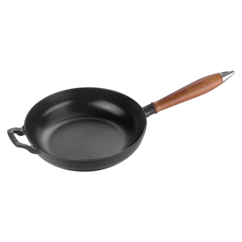 Sartén de hierro fundido con mango de madera Staub