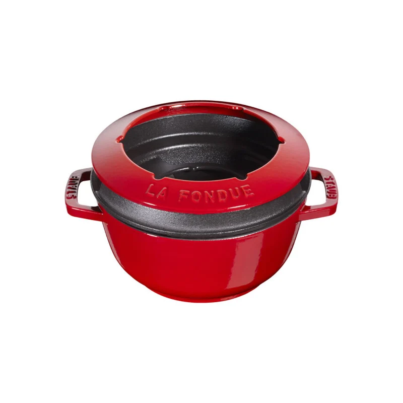 Set de fondue de hierro fundido Staub