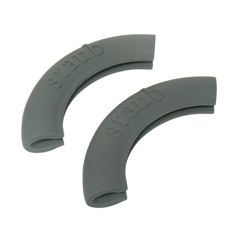Set de 2 protectores de silicona para asas redondas Staub