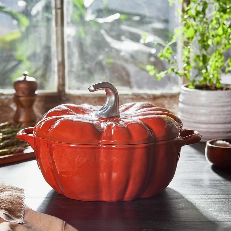 Cocotte calabaza de hierro fundido Staub