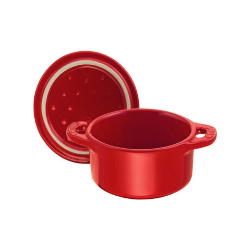 Set de 4 mini cocottes cerámicas Staub