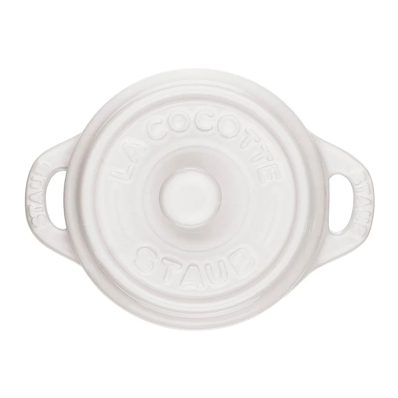 Set de 4 mini cocottes cerámicas Staub