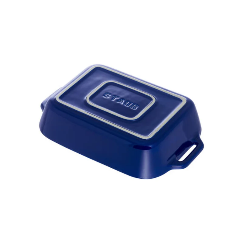 Fuente rectangular cerámica para horno Staub