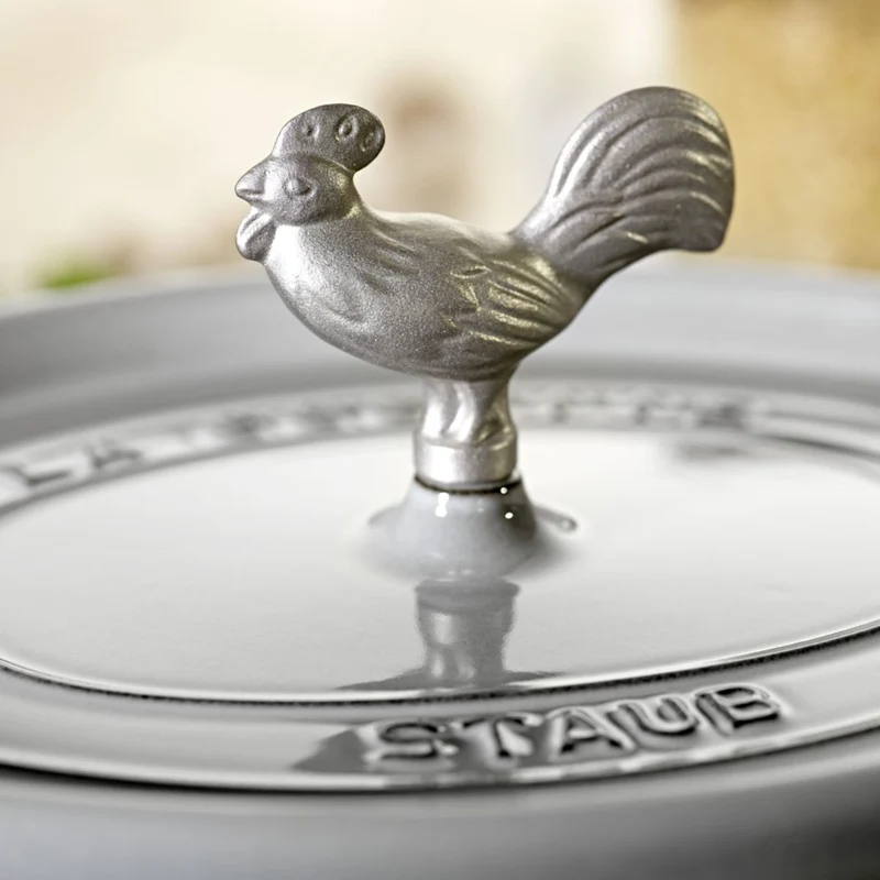 Pomo de acero inoxidable para cocotte Staub