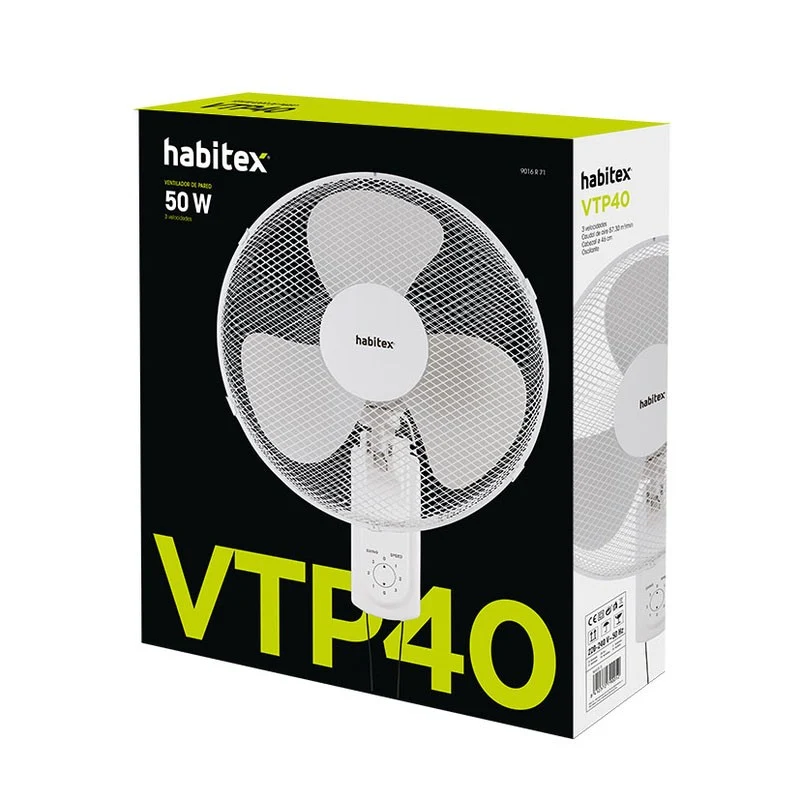 VENTILADOR PARED. VTP40. HABITEX.