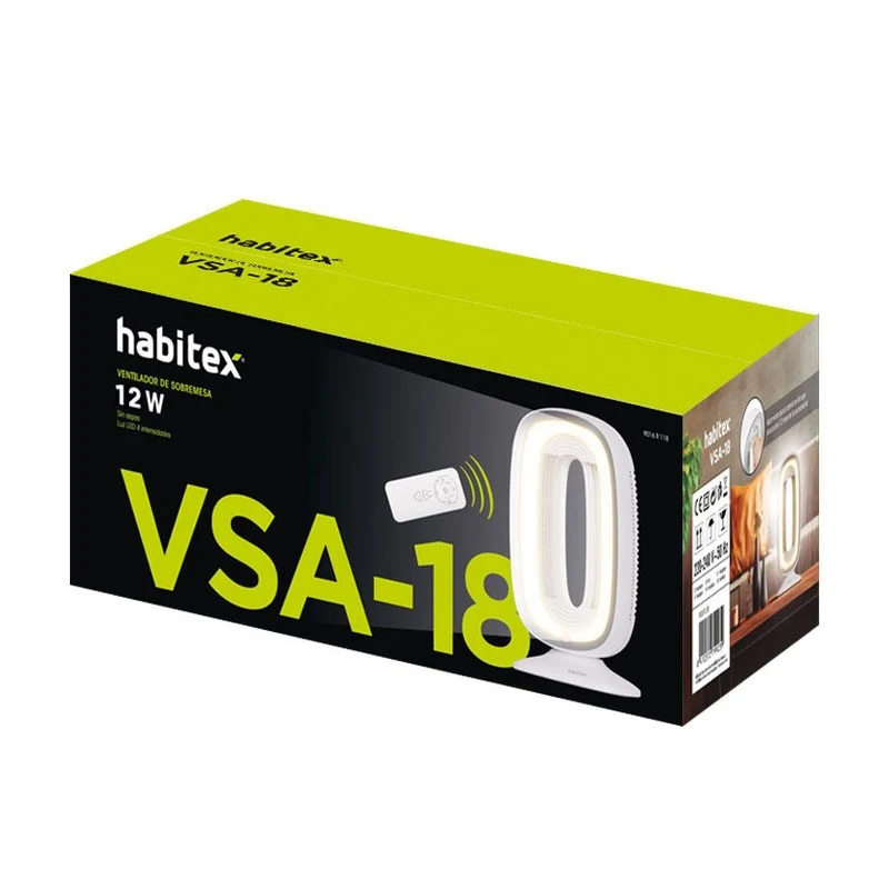 VENTILADOR DE MESA SIN ASPAS LED HABITEX