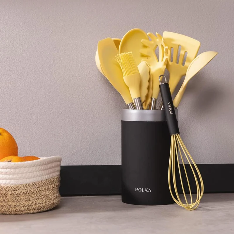 SET DE UTENSILIOS COCINA POLKA VULCANO