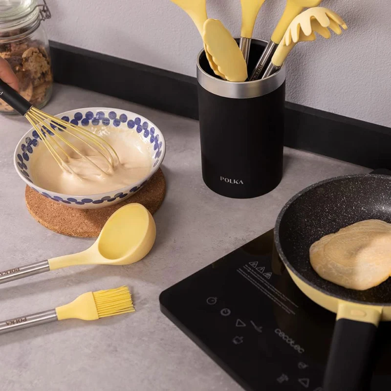 SET DE UTENSILIOS COCINA POLKA VULCANO