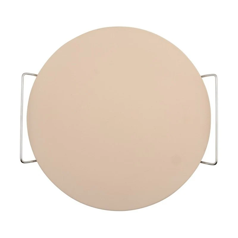 Piedra para Pizza con Soporte 33cm - Cerámica Refractaria 500°C