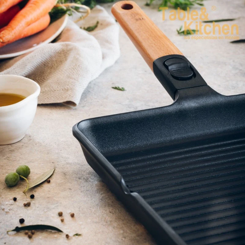 GRILL 28CM CON RAYAS MARKET BRA