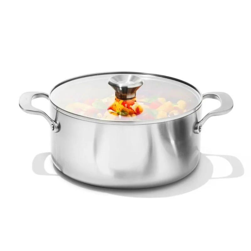 Cacerola con tapa 3PLY de acero inoxidable Mira OXO