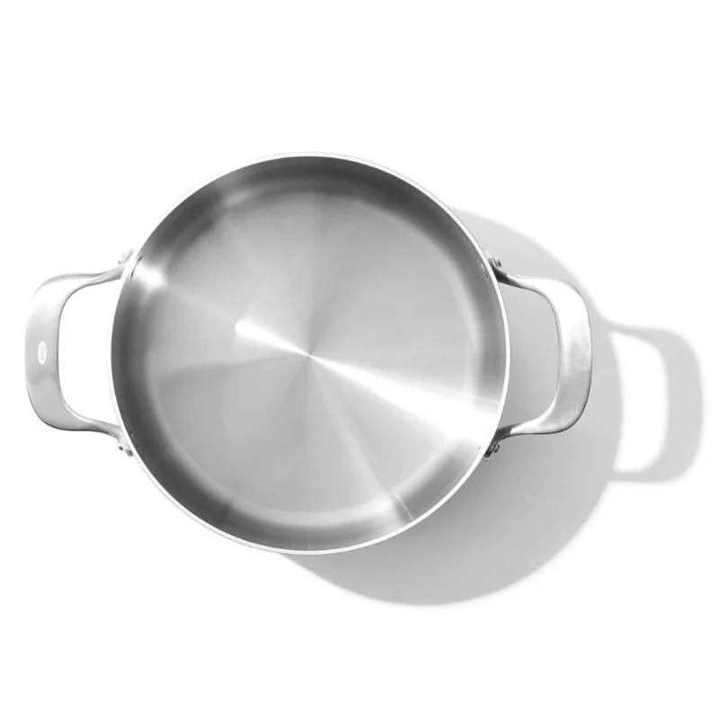Cacerola con tapa 3PLY de acero inoxidable Mira OXO