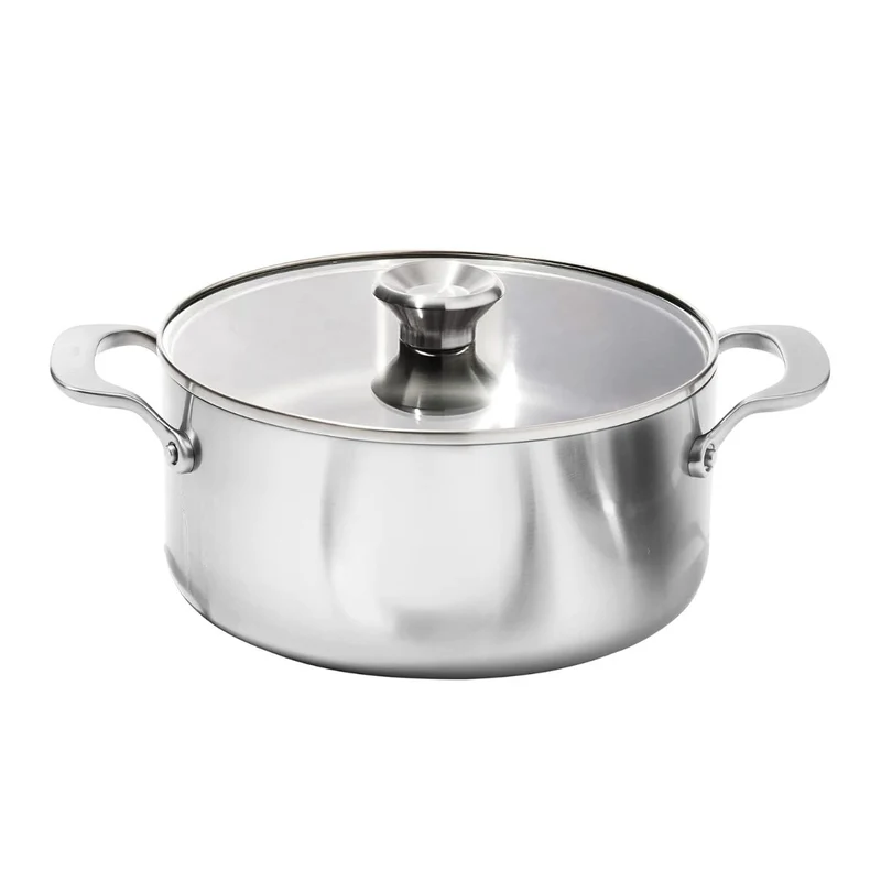 Cacerola con tapa 3PLY de acero inoxidable Mira OXO