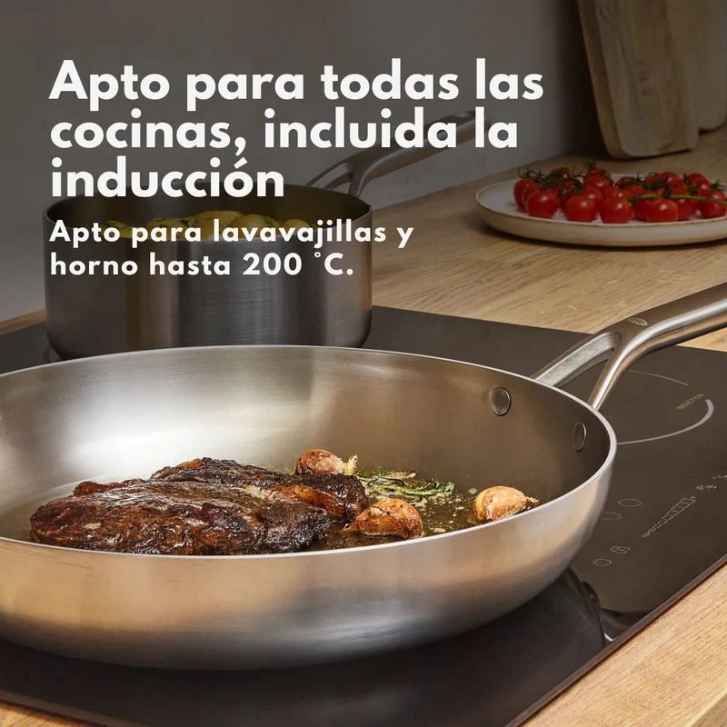 Sartén 3PLY de acero inoxidable multicapa Mira OXO