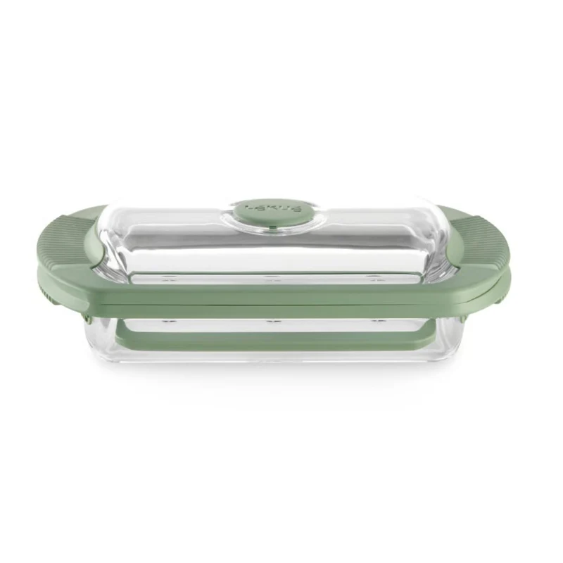 Estuche de vapor de cristal Lékué