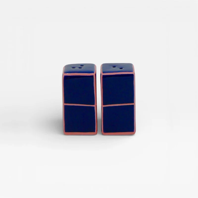 Set Salero Pimentero Azul / Rosa