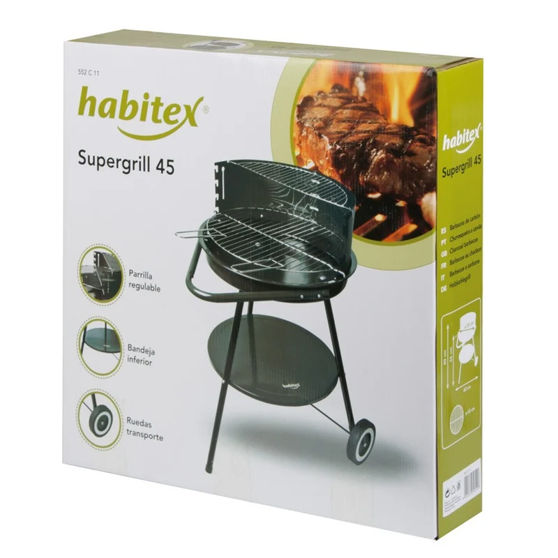 BARBACOA CARBON SUPERGRILL 45CM