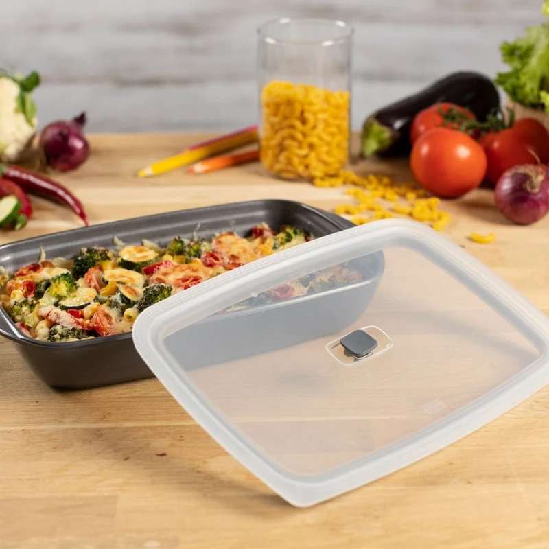 Bandeja rectangular de cristal antiadherente Easy Kuhn Rikon