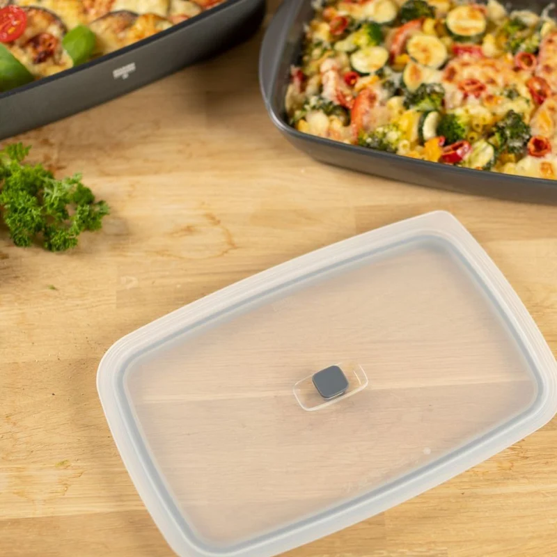 Bandeja rectangular de cristal antiadherente Easy Kuhn Rikon