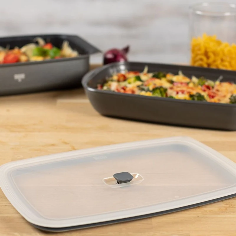 Bandeja rectangular de cristal antiadherente Easy Kuhn Rikon