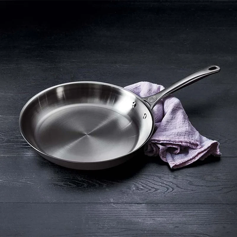 Pack Completo Le Creuset: Cocotte + Parrilla de hierro + Sartén inox 3-Ply