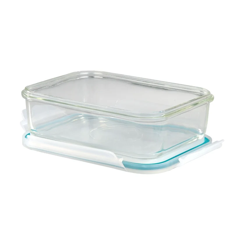 Recipientes herméticos de cristal rectangulares Glasslock