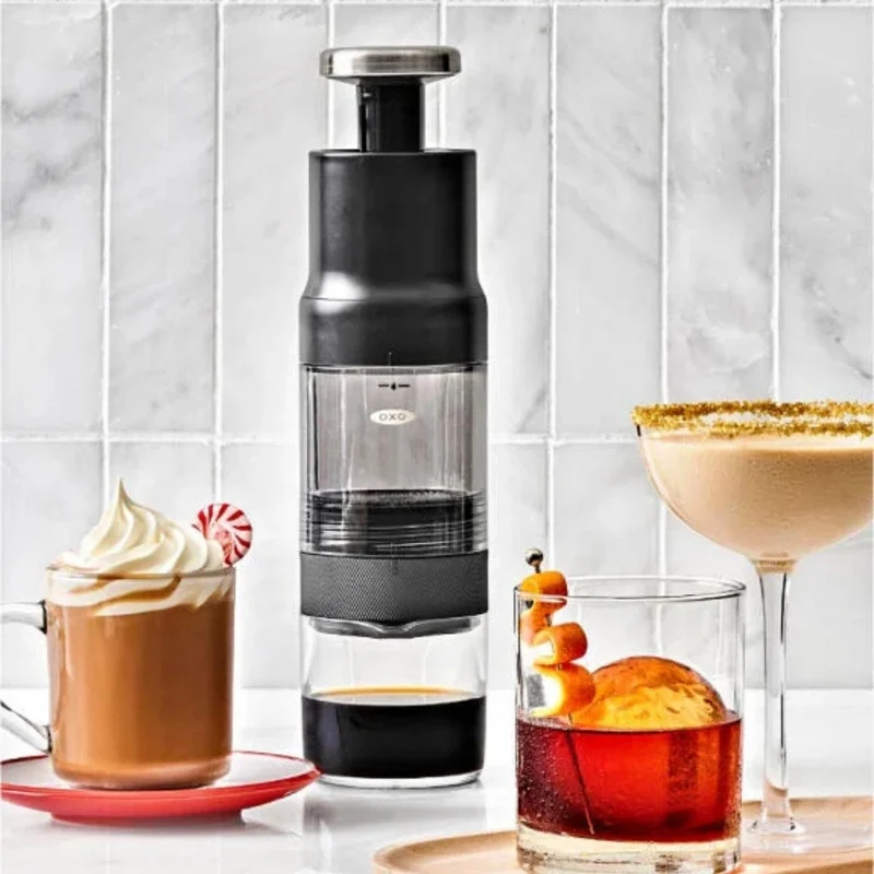 Cafetera portátil manual para café caliente y cold brew Rapid Brewer OXO