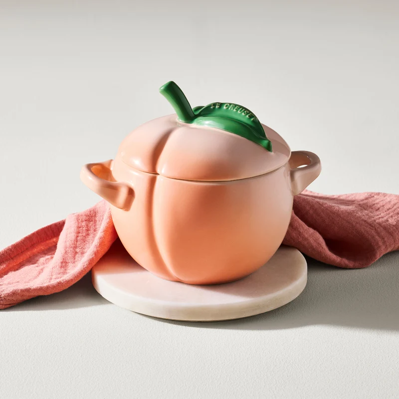Mini cocotte cerámica frutas Le Creuset