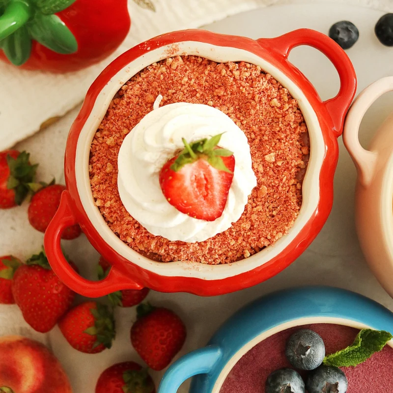 Mini cocotte cerámica frutas Le Creuset