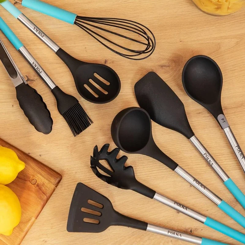 UTENSILIOS DE COCINA POLKA PLATINUM THUNDER