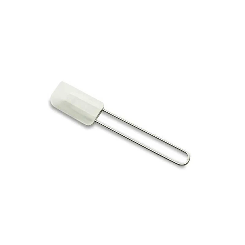 Espátula Lengua de Silicona Lacor 20cm - Mango Acero Inoxidable