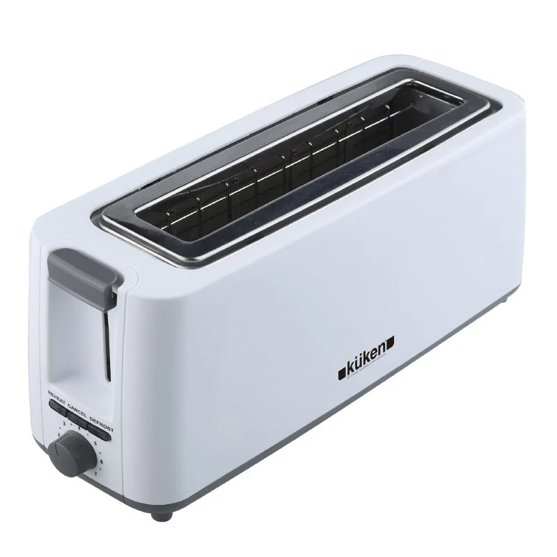 TOSTADORA PLASTICO BLANCO 2PCS 900W GRANDE KUKEN