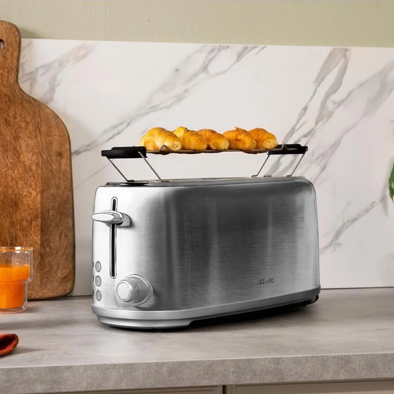TOSTADOR VERTICAL TOAST&TASTE 1600 RETRO DOUBLE INOX