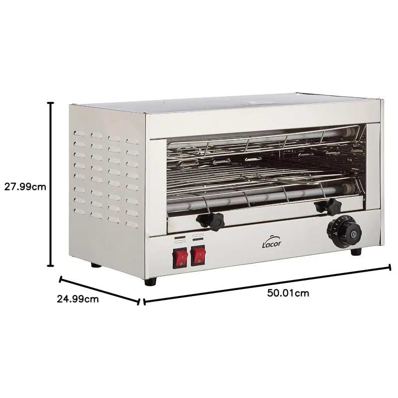 TOSTADOR ELEC HORIZONTAL PRO INOX