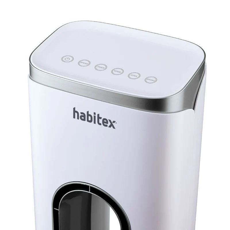 Torre Climatizador Evaporativo Habitex — 65W | 3 Modos | Mando a Distancia | 4L