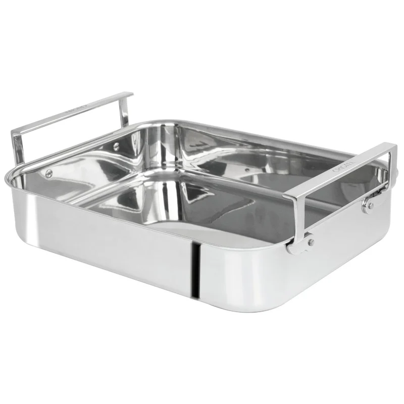 Bandeja para horno de acero inoxidable 3-Ply Cristel