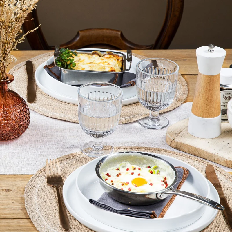Bandeja de acero inoxidable mini 3-Ply Cristel