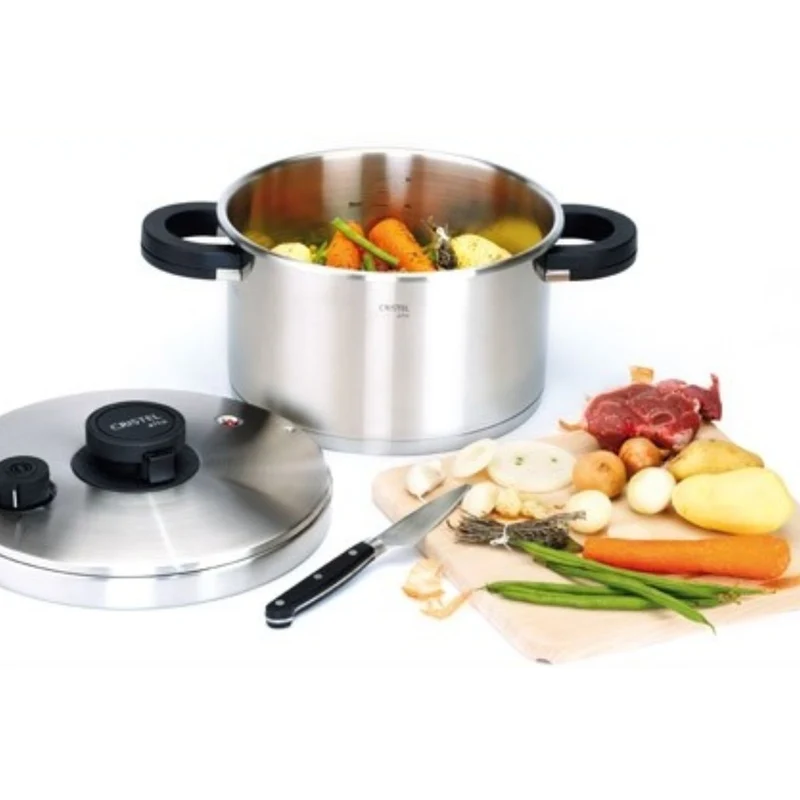 Olla rápida de acero inox Alto Cristel