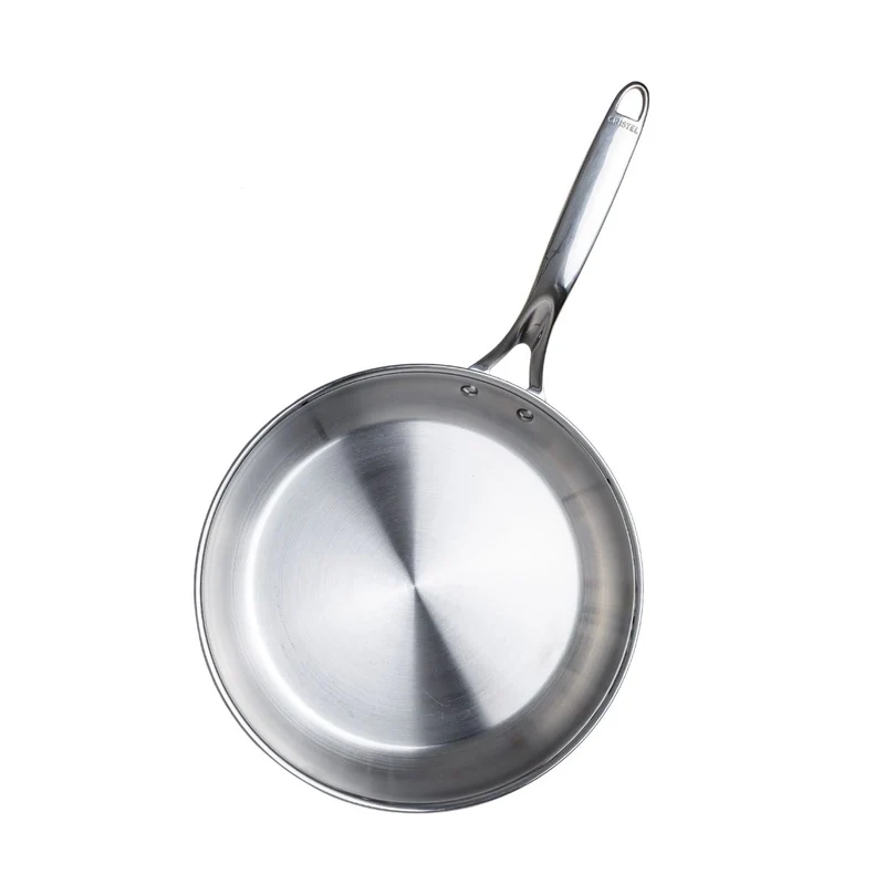 Sartén de acero inoxidable multicapa 5-Ply Castel'Pro Cristel