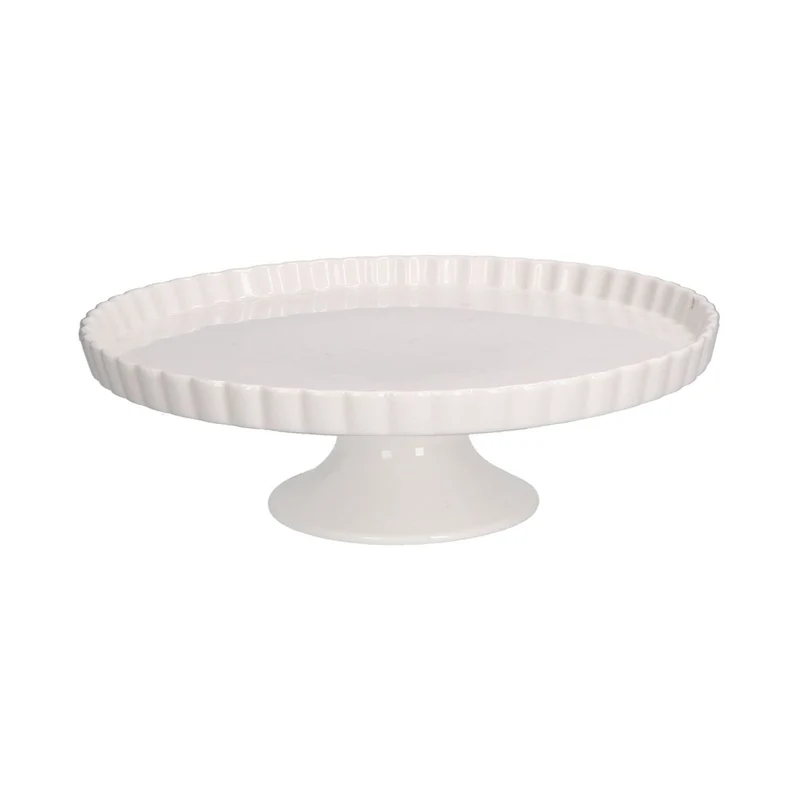 Stand para tartas de porcelana Arezzo La Porcellana Bianca