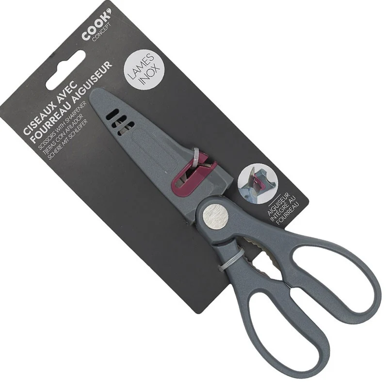 TIJERAS CON AFILADOR CMP