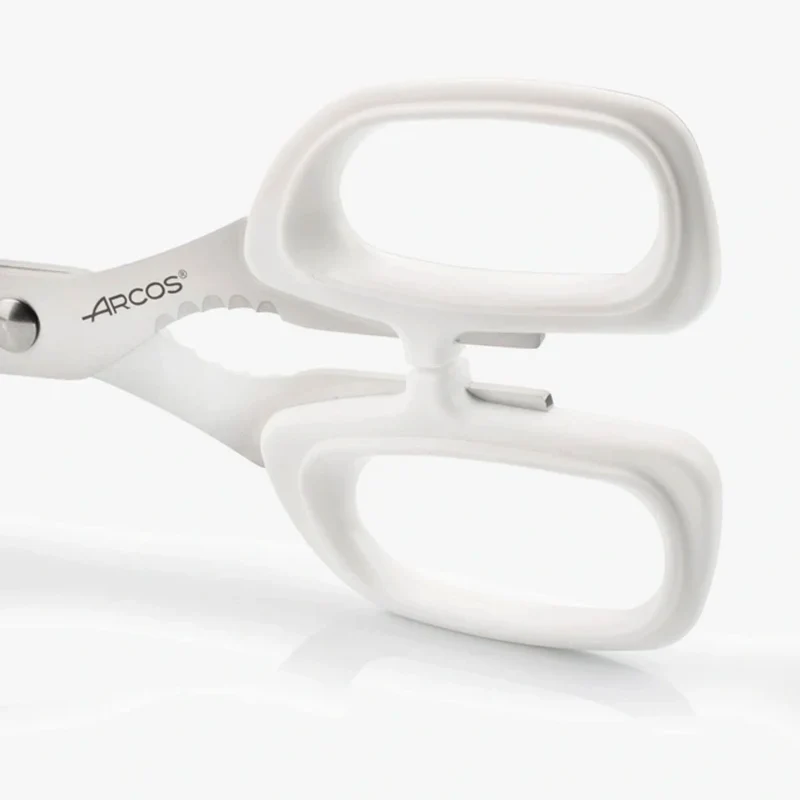 TIJERA DE COCINA PROFESIONAL 200MM BLANCA
