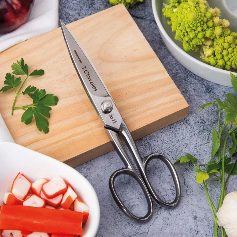 TIJERA COCINA MASTER INOX 8E 3 CLAVELES