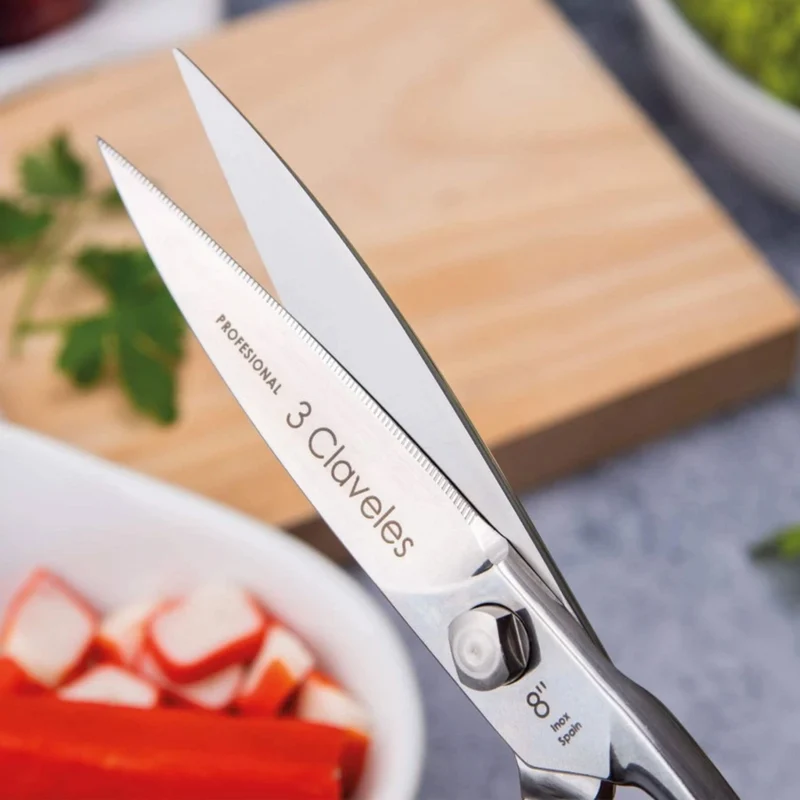 TIJERA COCINA MASTER INOX 8E 3 CLAVELES