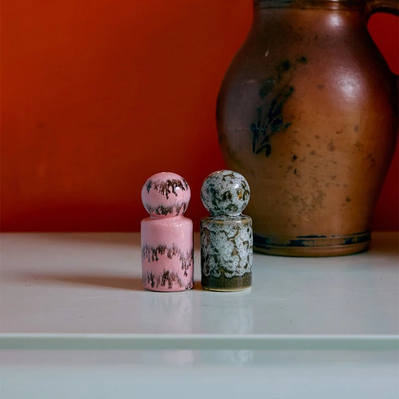 70s Ceramics: Pepper & Salt - Baroque