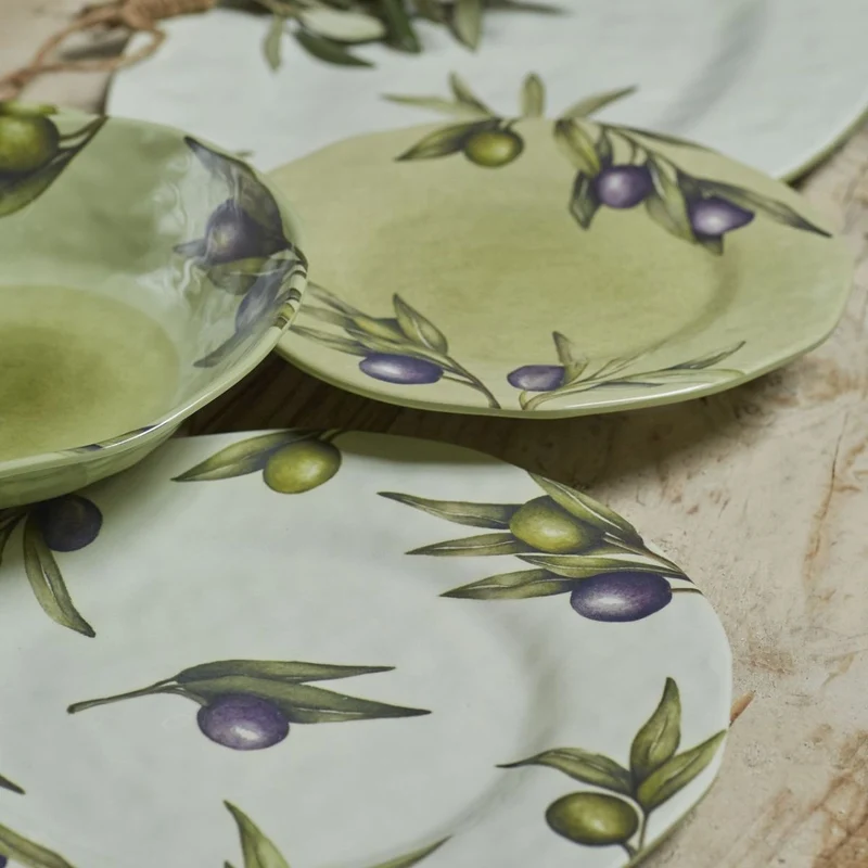 Fuente ovalada para servir de melamina Olyvia Rose &Tulipani