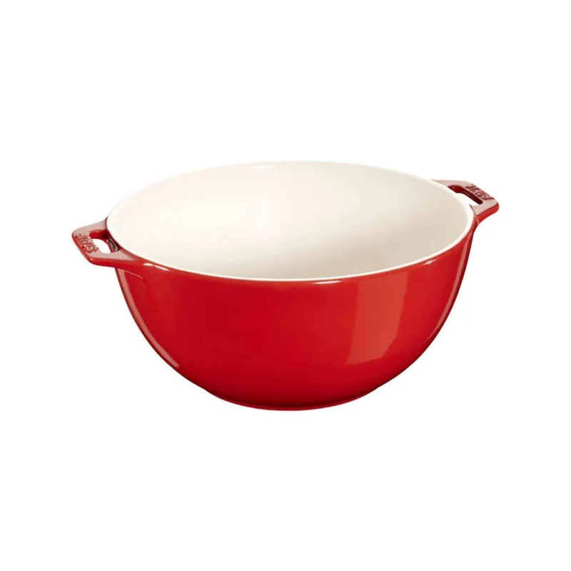 Bol cerámico con asas Staub