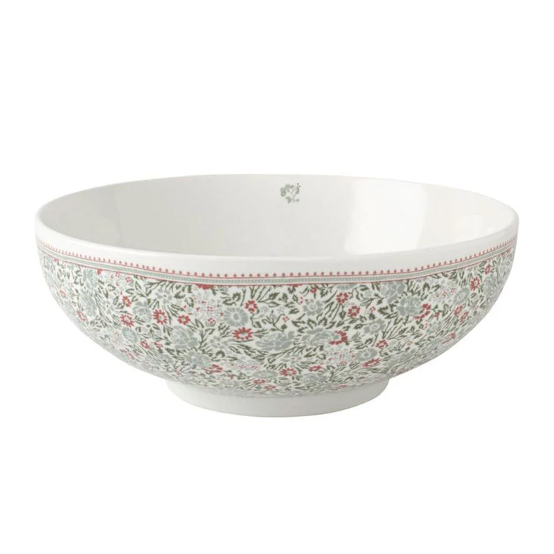 Bol ensaladera 23 cm de porcelana Wild Clematis Laura Ashley