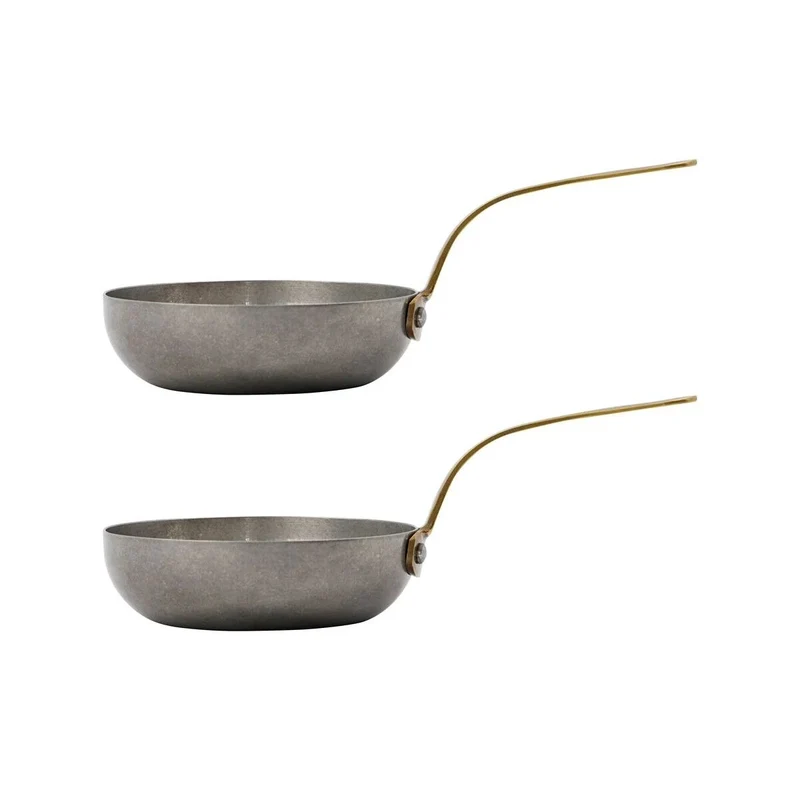 Set de dos sartenes mini para cocinar y servir Nicolas Vahé