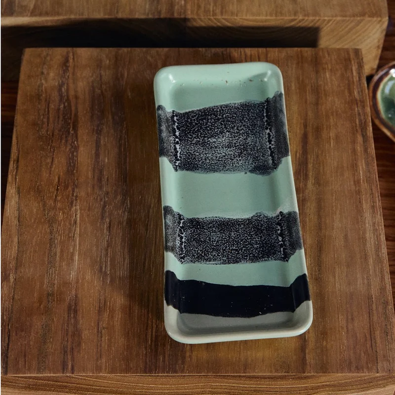 70s Ceramics: Small Dish - River